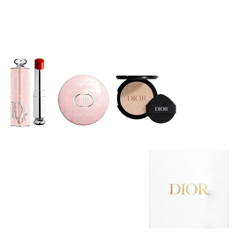 

Стойкая помада с эффектом сияния наборы аир-кашн для макияжа легко растушевывается натуральный DIOR