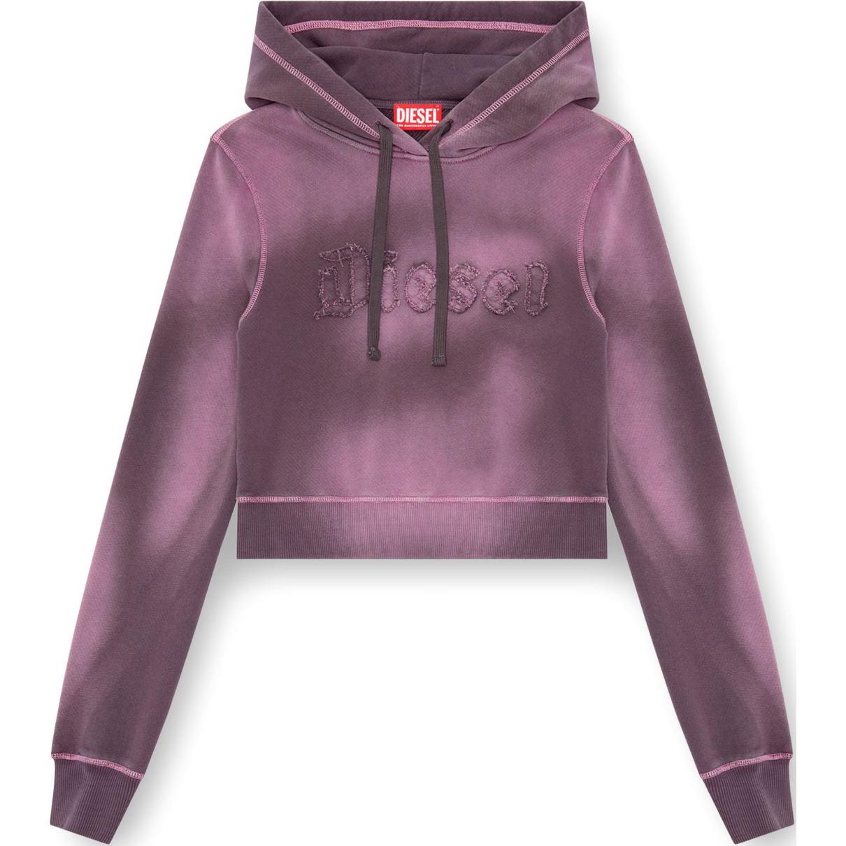 

Толстовка с вышитым логотипом F Slimmy DIESEL, темно-фиолетовый