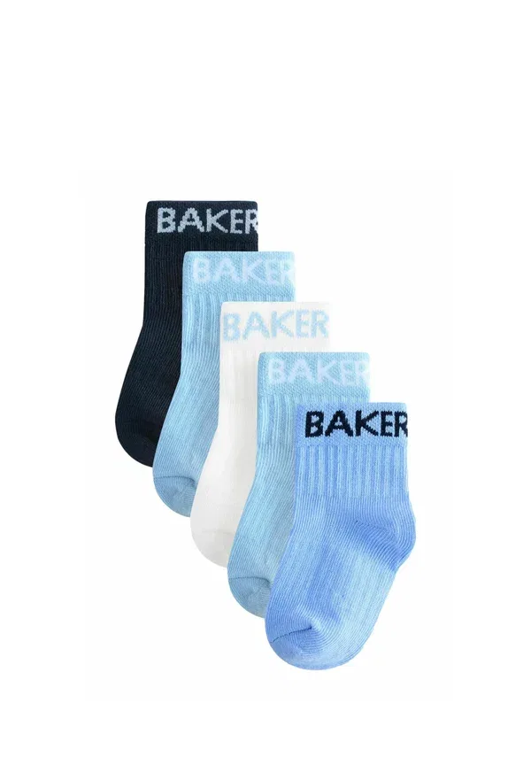 Носки 5 пар Baker By Ted Baker, голубой, светло-голубой, темно-синий