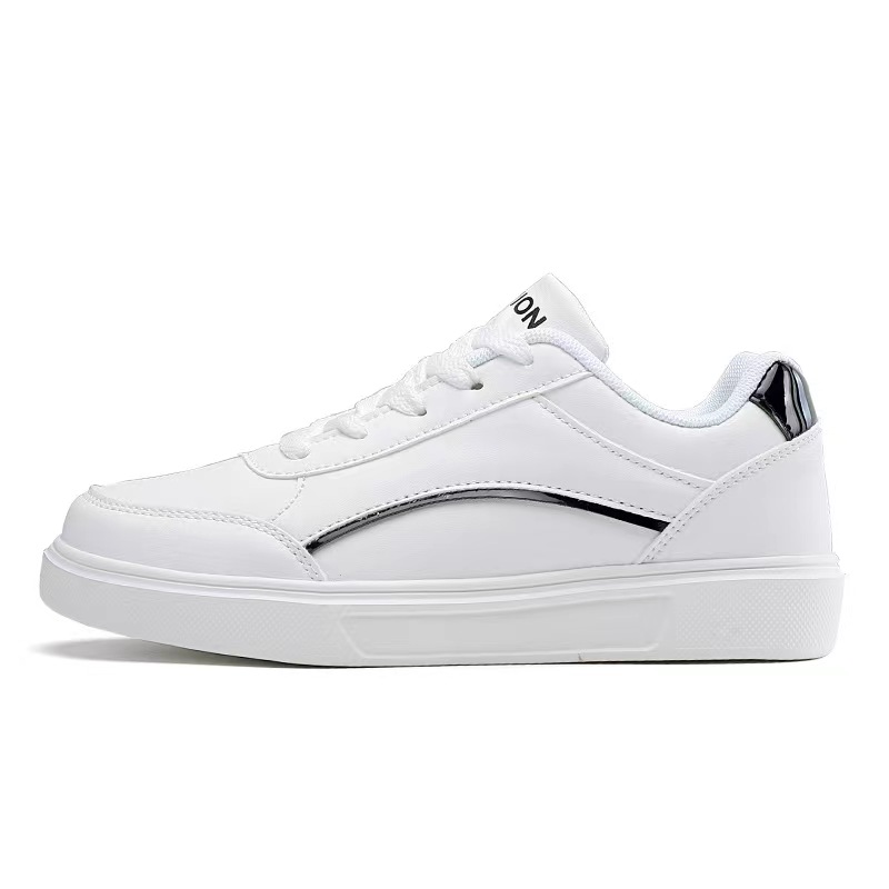 

Boogie Bear Кеды унисекс бело-черные, цвет White Black