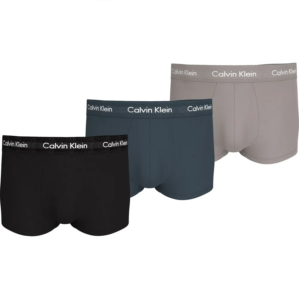

Трусы-боксеры Calvin Klein Low Rise 3 units, разноцветный