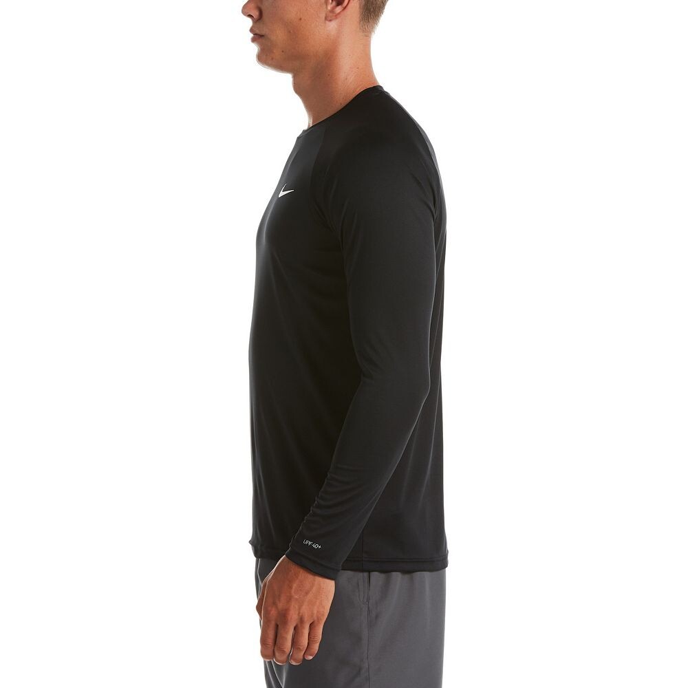 Мужская футболка для плавания с длинными рукавами Nike Dri-FIT UPF 40+ Hydroguard, цвет Game Royal — фото 4