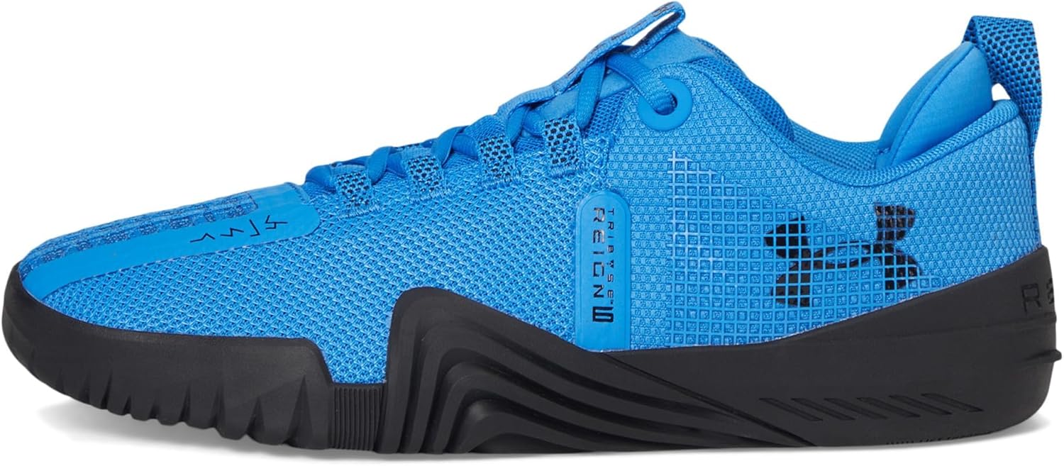 Under Armour Mens Tribase Reign 6, Blue Atlantis/Black/Black — фото 4