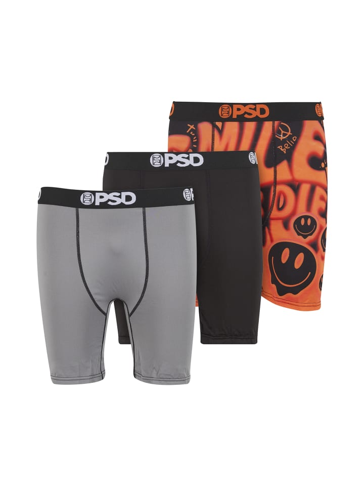 

PSD underwear Комплект из 3 боксерских трусов Smile Or Die разных цветов
