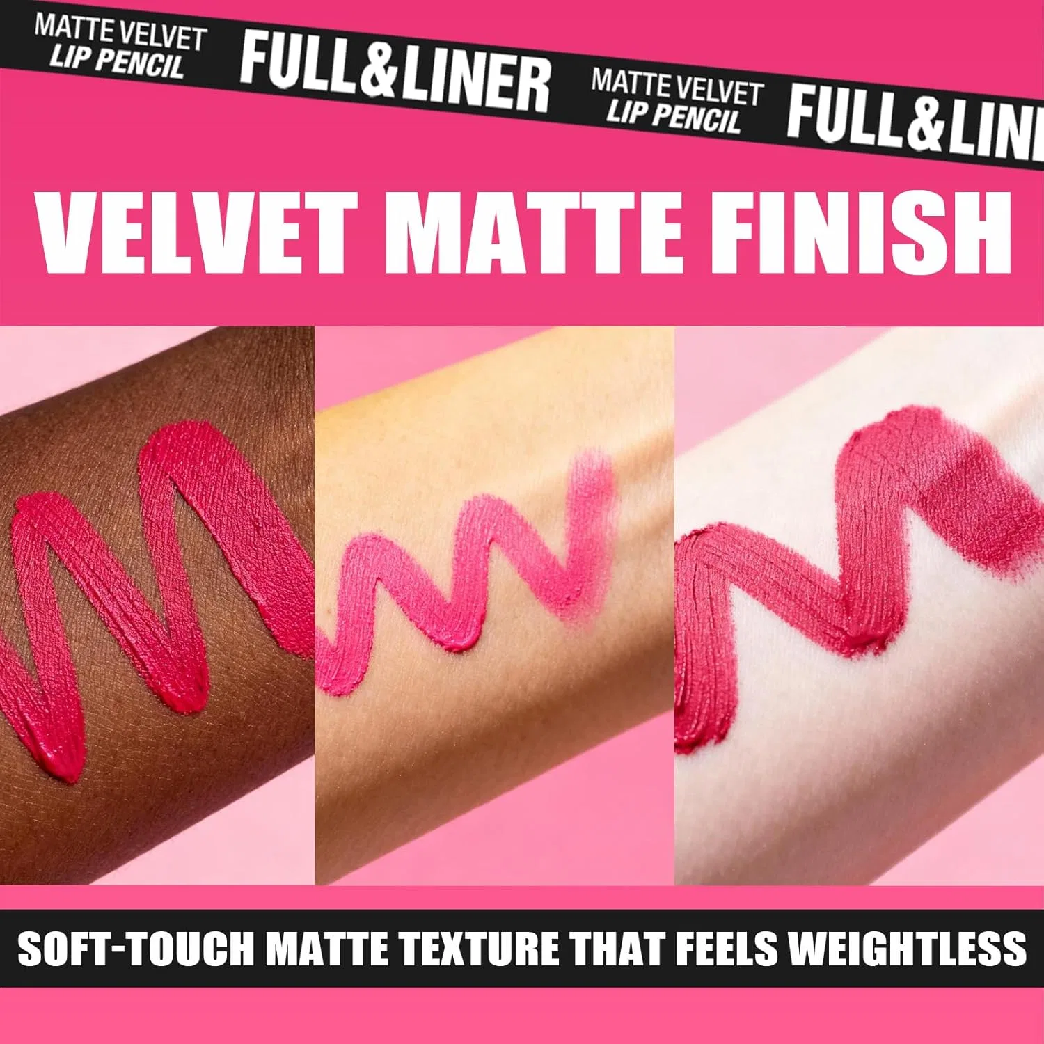 Набор матовых карандашей для губ 12 цветов Beauty Glazed — фото 3