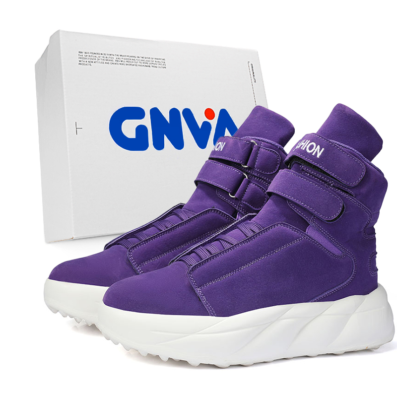 

Высокие повседневные туфли для мужчин. Коробка включена GNVA, Purple