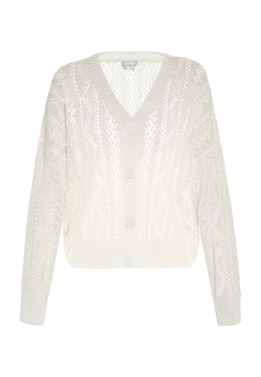 

Вязаный кардиган Usha Knit Cardigan, кремовый