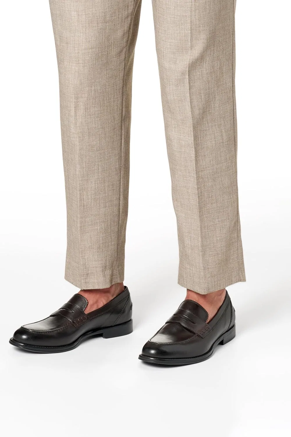 Мужские лоферы Geox U Barberigo, Brown — фото 2