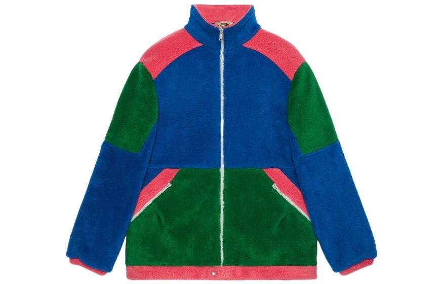 

Куртка женская Gucci X The North Face, синий / зеленый / розовый