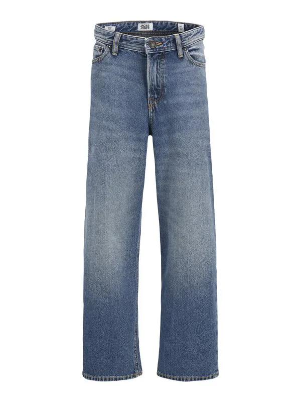 Джинсы прямого кроя jjialex jjoriginal Jack & Jones Junior, Blue Denim — фото 4