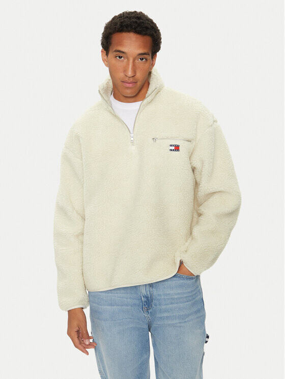 

Анорак свободного кроя Tommy Jeans, экрю