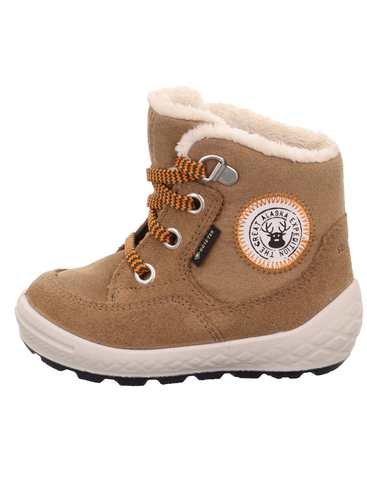 Сапоги superfit Winterstiefel GROOVY 2.0, цвет Braun/Orange — фото 3