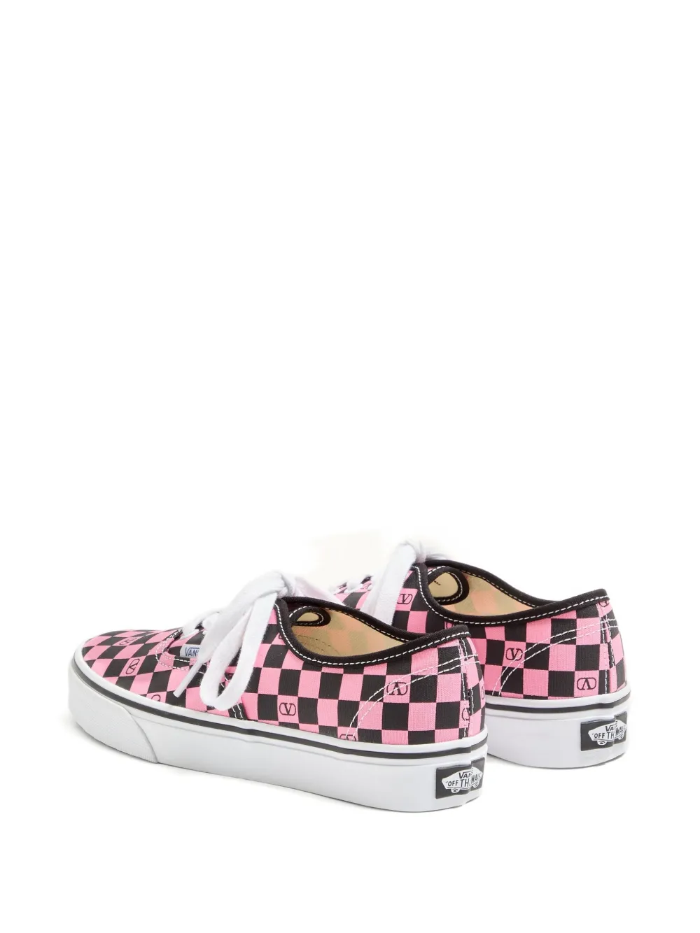 Кеды с логотипом VLogo Checkerboard из коллаборации с Vans VALENTINO GARAVANI, розовый — фото 3