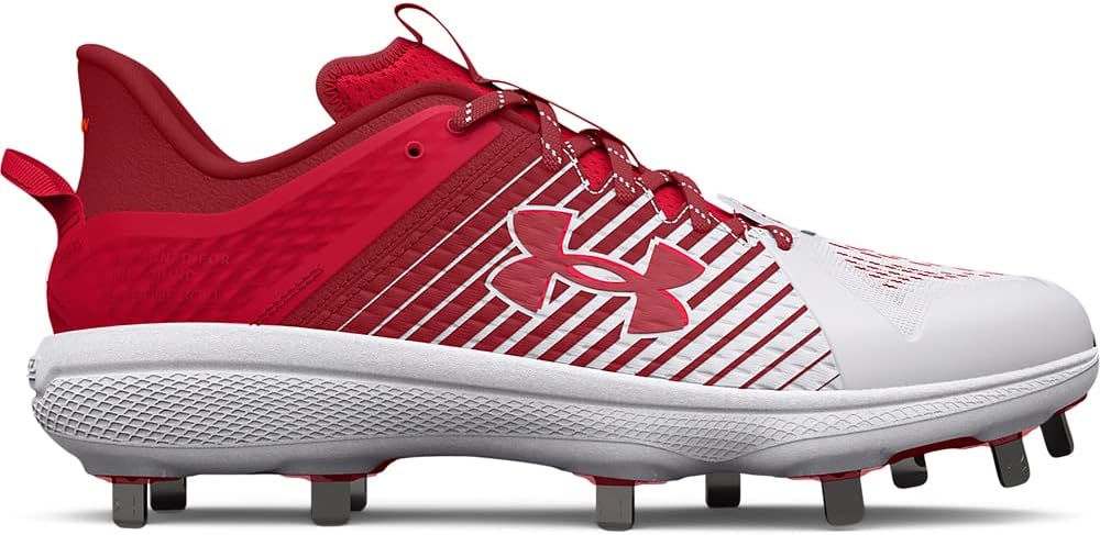 Under Armour мужские бейсбольные бутсы Yard Low Mt, Red — фото 4
