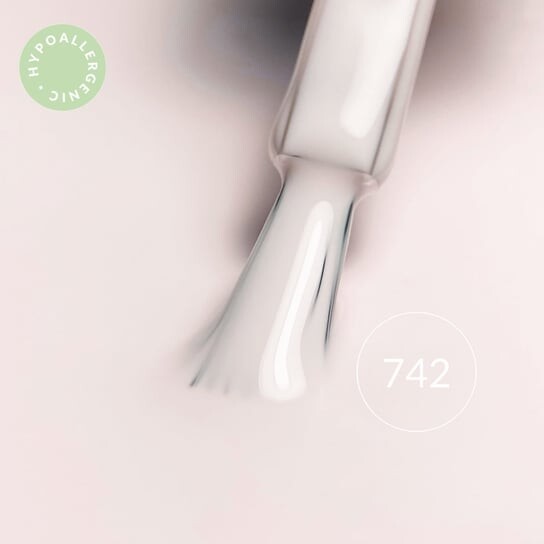 Гипоаллергенный гибридный лак для ногтей фарфоровый розовый 7 мл – Porcelain Skin 742 Cosmetics Zone — фото 2