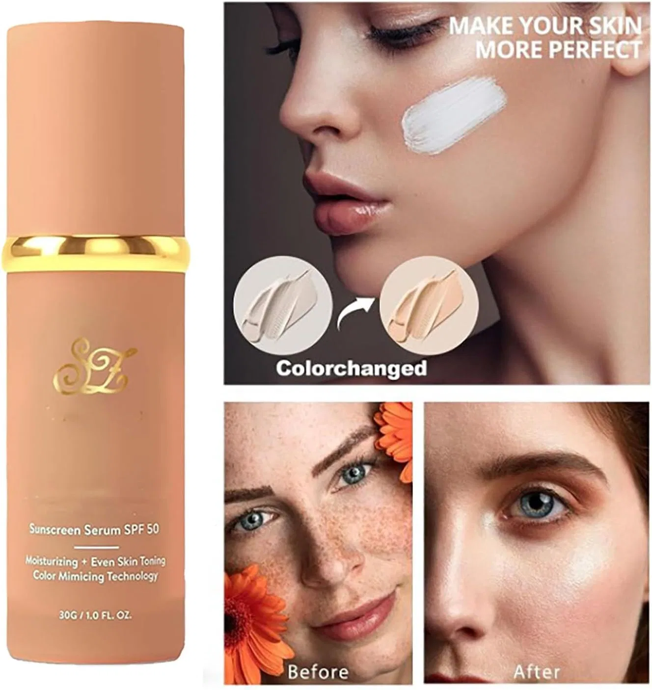Тональное средство 4-в-1 Hydrating Medium, Retro Rewind, 3 шт., 30 мл — фото 2