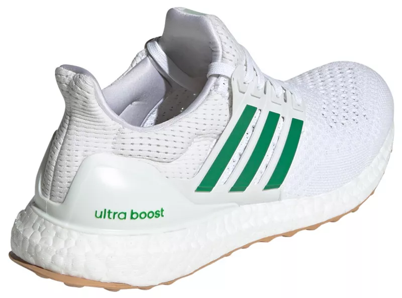 Женские кроссовки Adidas Ultraboost 1.0 DNA, белый/зеленый — фото 4