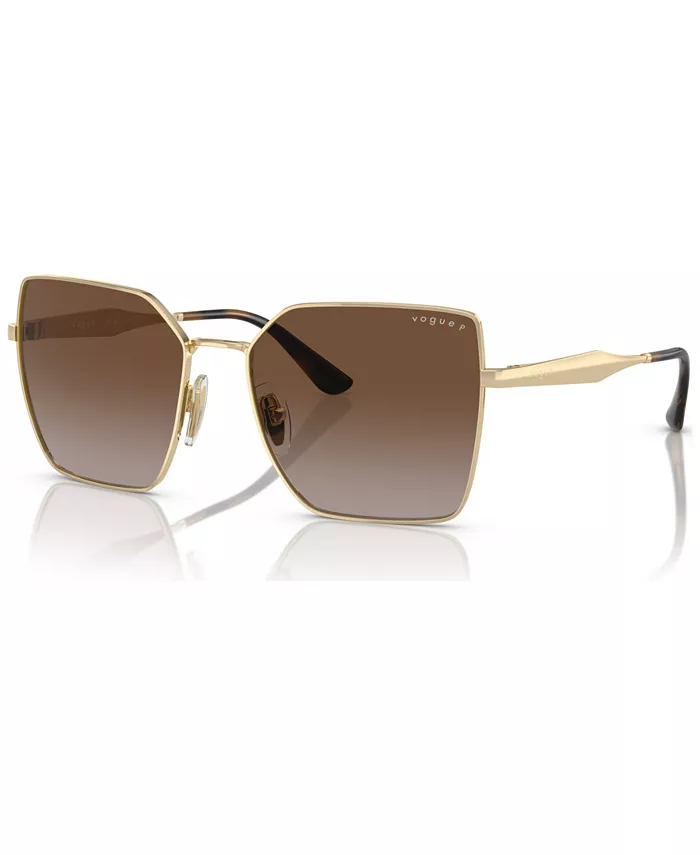 

Женские поляризационные солнцезащитные очки, градиент Polar VO4284S Vogue Eyewear, золотой