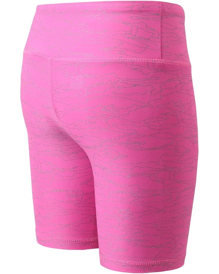 

Шорты New Balance Printed Performance Bike Shorts, цвет Vibrant Pink 1
