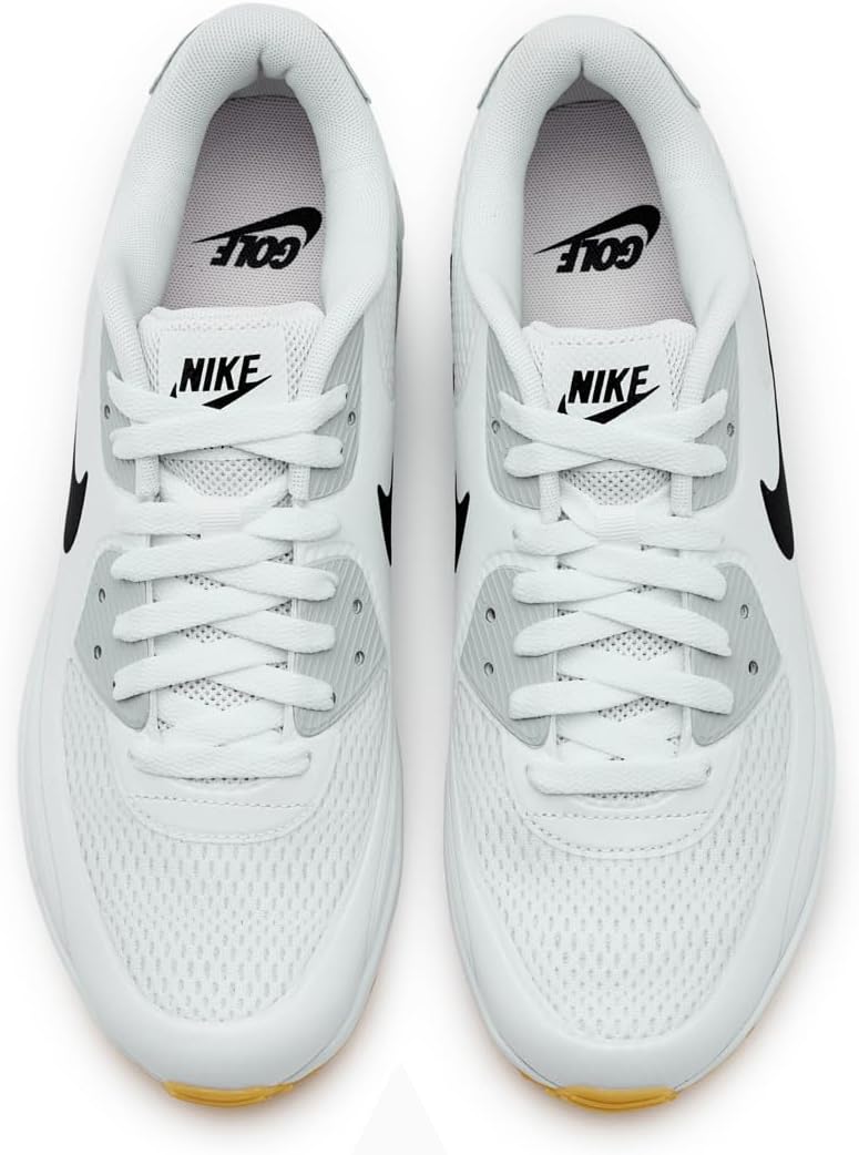 Мужские кроссовки Nike Air Max 90 G, белый/черный — фото 2