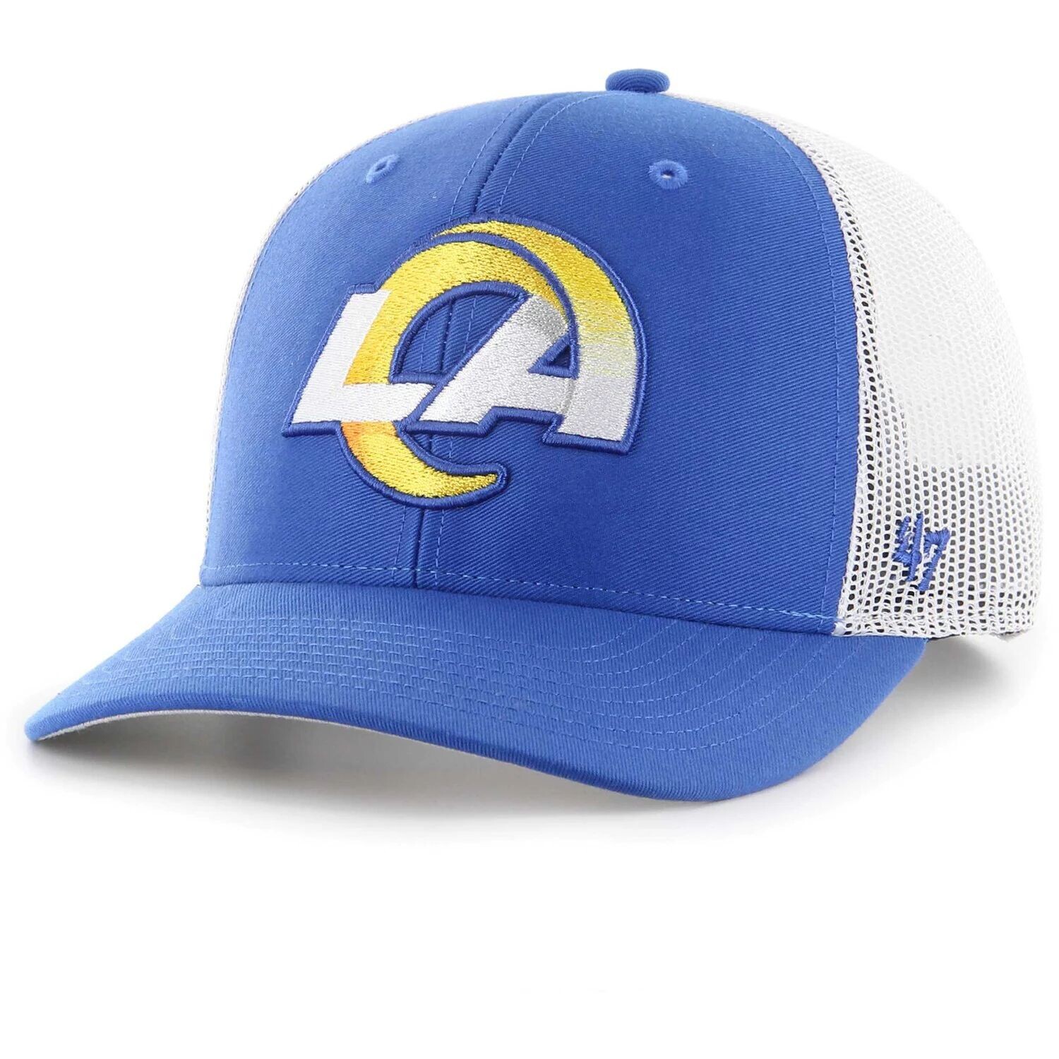 

Мужская регулируемая кепка дальнобойщика Royal Los Angeles Rams '47