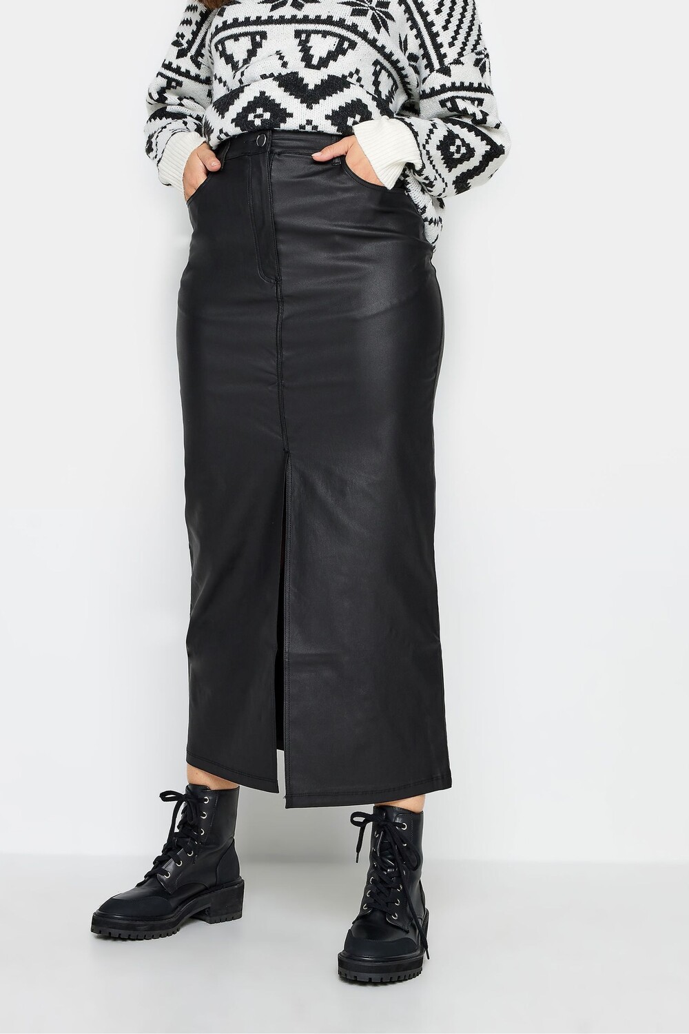 

Юбка с покрытием Long Tall Sally, черный
