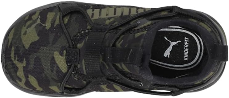 Кроссовки PUMA Boy's Softride Rift Slip-On Speckle (Big Kid), черный — фото 4
