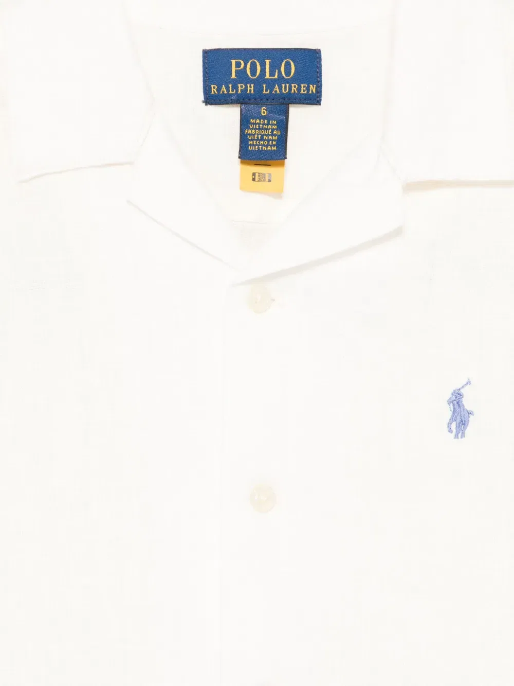 Рубашка Энди Polo Ralph Lauren Kids, белый — фото 3