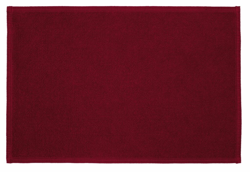 

ROMTUFT коврик для ванной PLAIN 60 x 90 см кардинал RHOMTUFT, красный