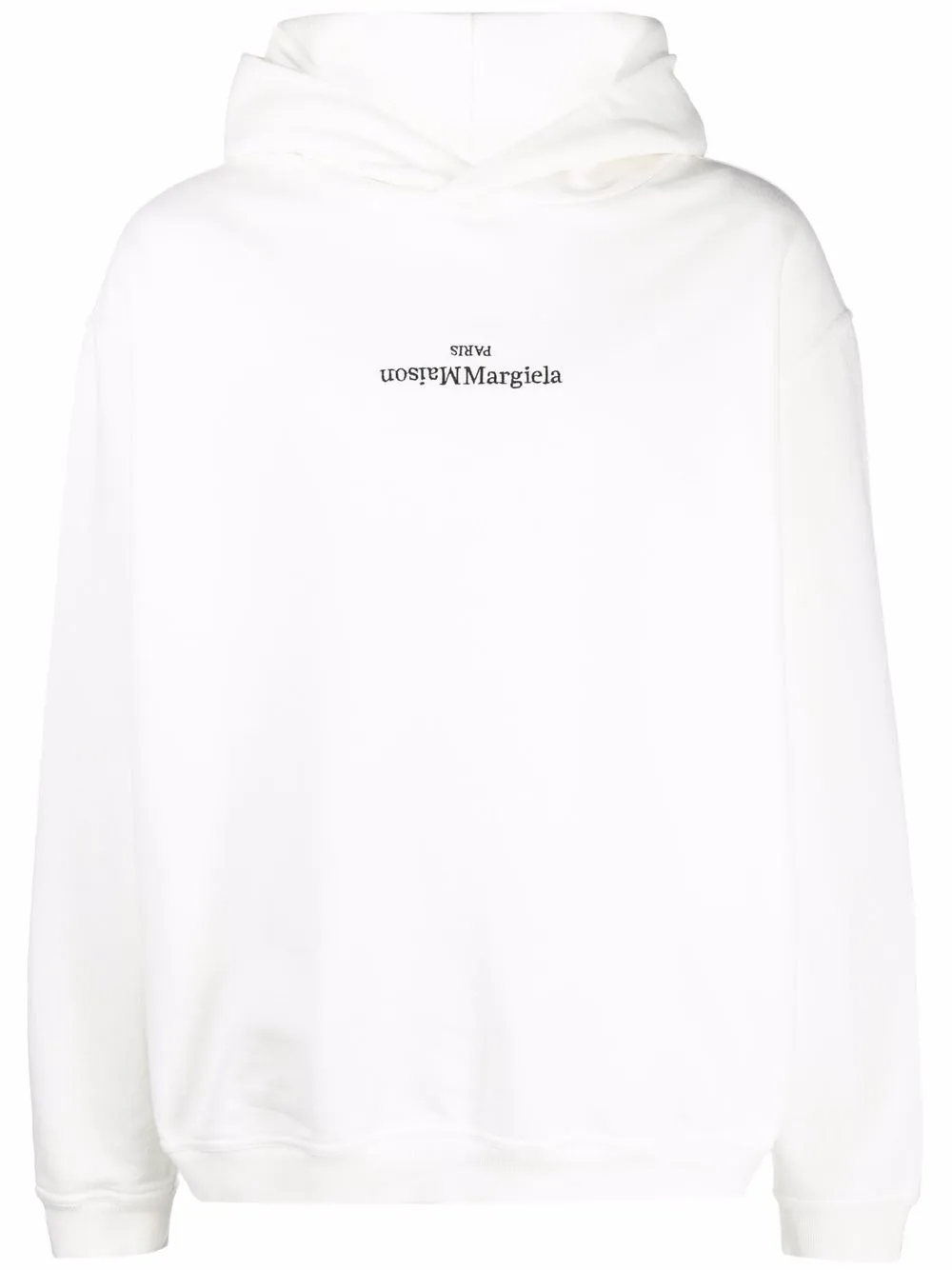 

Худи с вышитым логотипом MAISON MARGIELA, белый