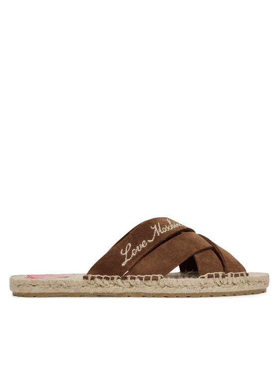 Мюли JA28362G0MIG0300 Love Moschino, коричневый
