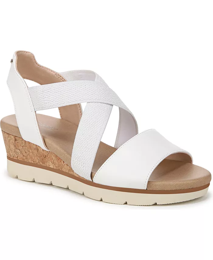 Женские босоножки Just Cute на платформе с ремешками Dr. Scholl's, белый