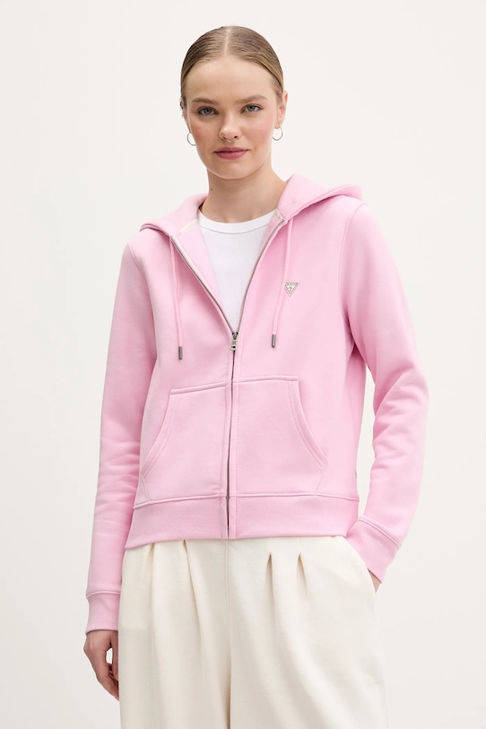 

Толстовка Guess Jeans, розовый