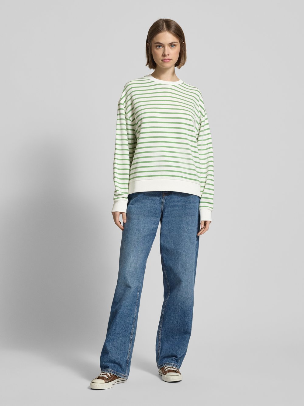 

Толстовка с ребристыми манжетами Marc O'Polo Denim