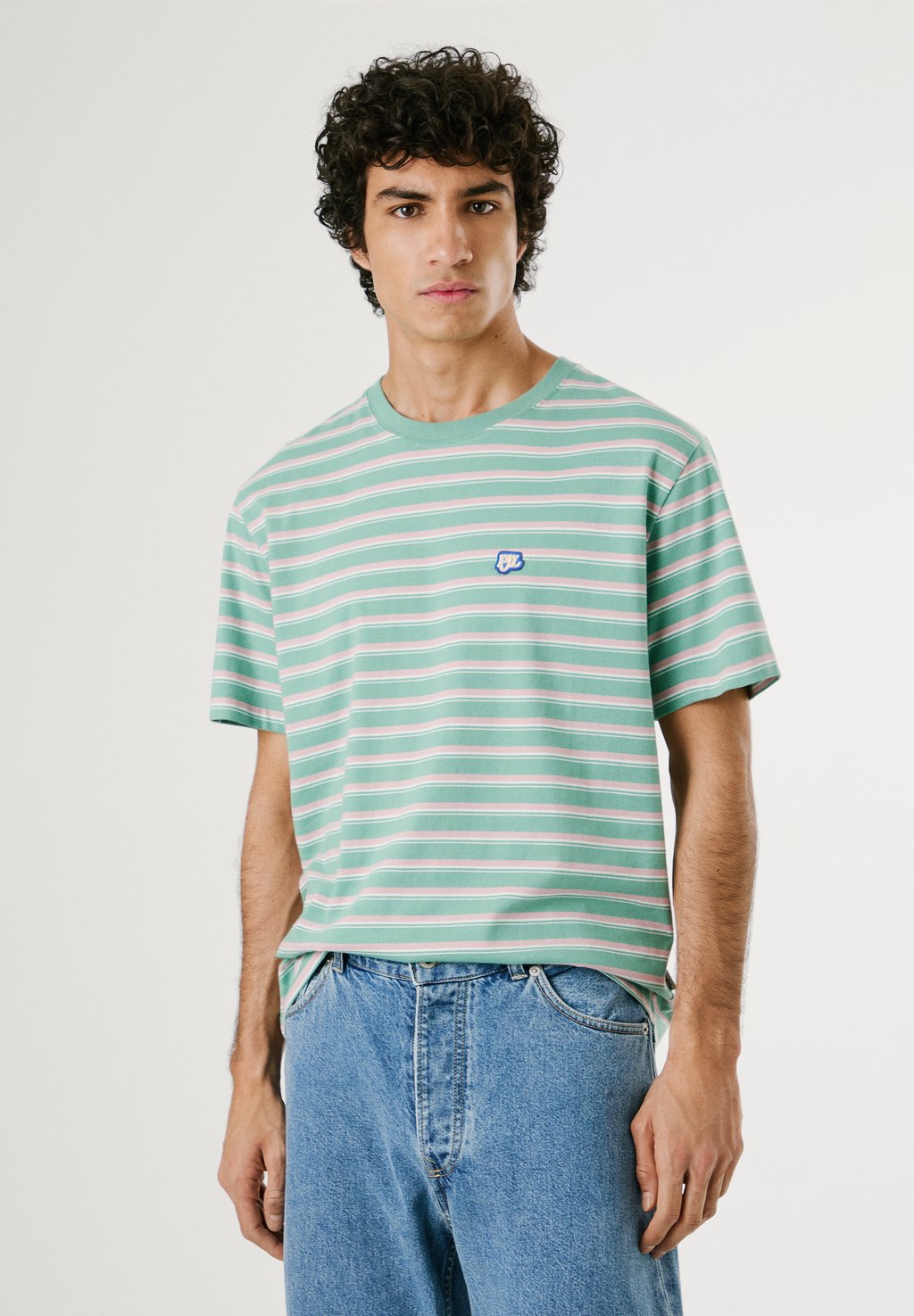 

Футболка с принтом TARK TEE Pepe Jeans, зеленый