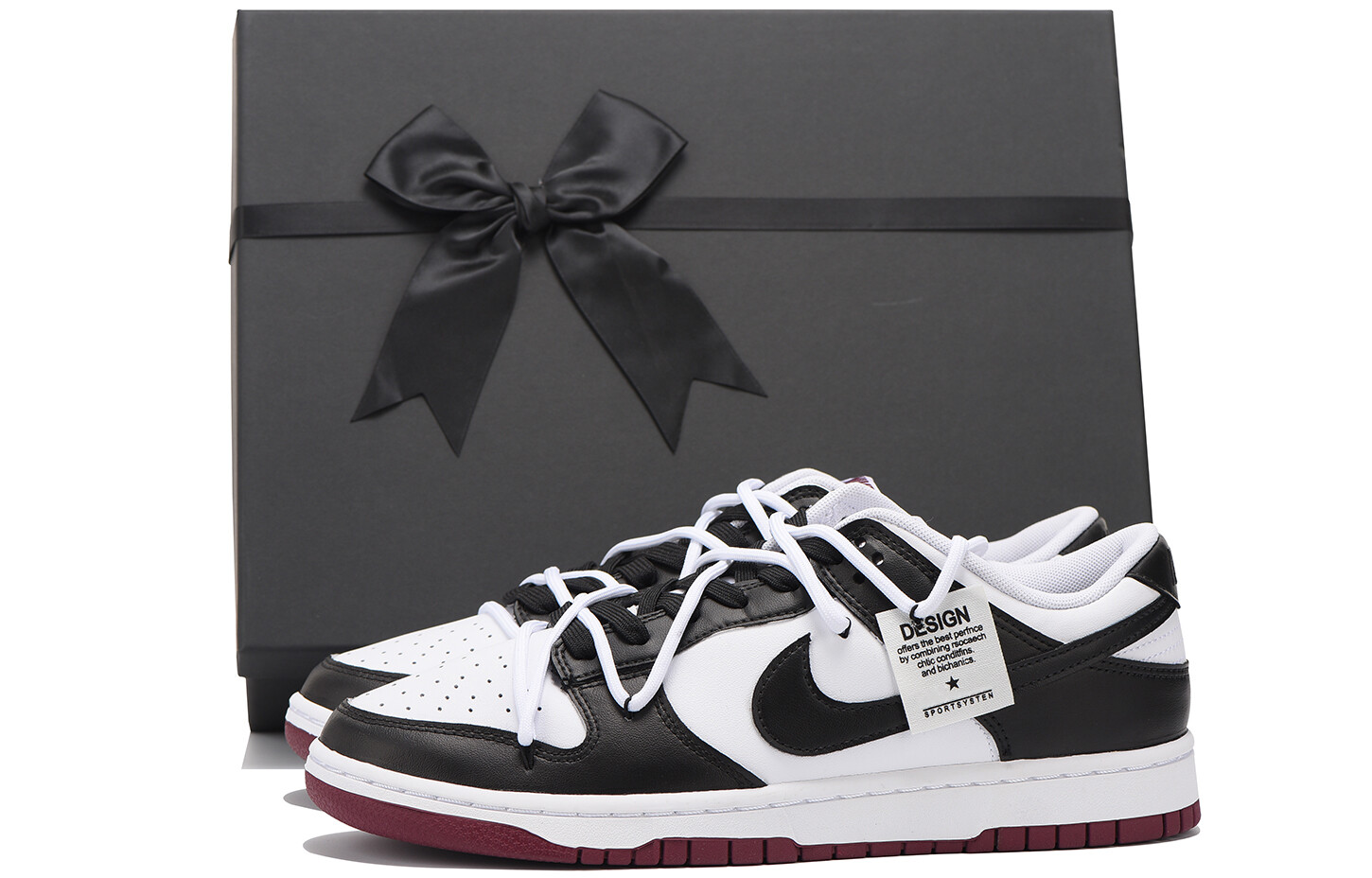 

Кроссовки Nike Dunk Skateboard Shoes Men Low-Top White