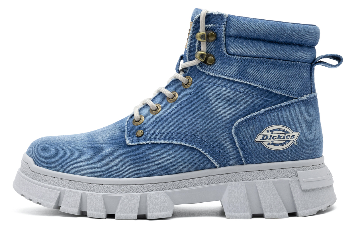 

Dickies Короткие мартинсы мужские, потертый синий, на флисовой подкладке, цвет Washed Blue/Fleece-Lined