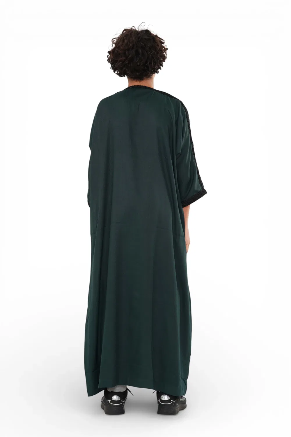 Arabic Thobes Детский зеленый марокканский халат для мальчиков Тобе Джубба Ид Джеллаба Гандура - K-HM62 — фото 4
