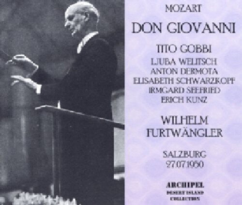 

CD диск Mozart / Gobbi / Schwarzkopf / Furtwangler: Don Giovanni (Salzburg 1950)