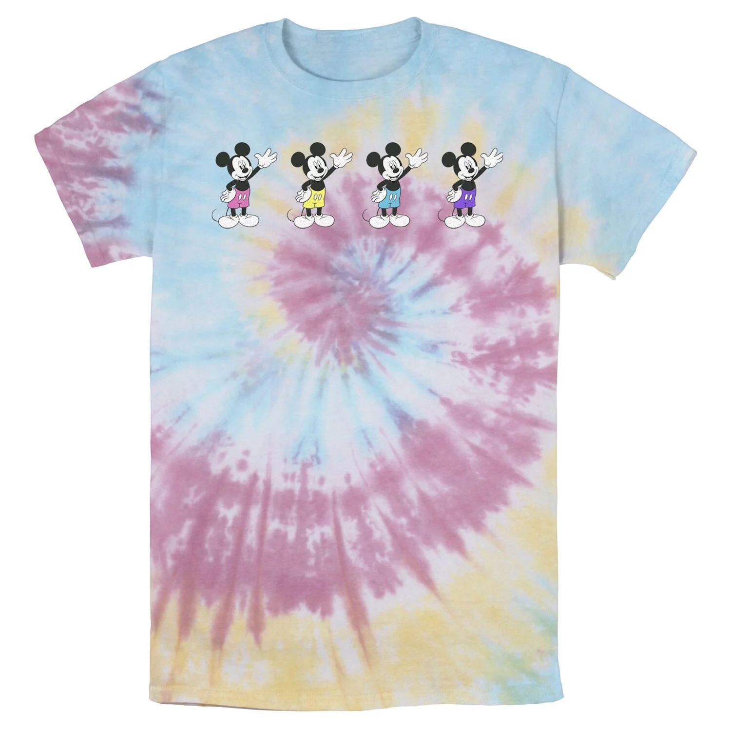 

Мужская футболка Disney Mickey And Friends Mickey Mouse Neon Line Up Licensed Character