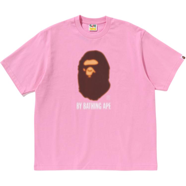 Футболка Bape Blur By Bathing Ape расслабленного кроя A BATHING APE, белый — фото 4