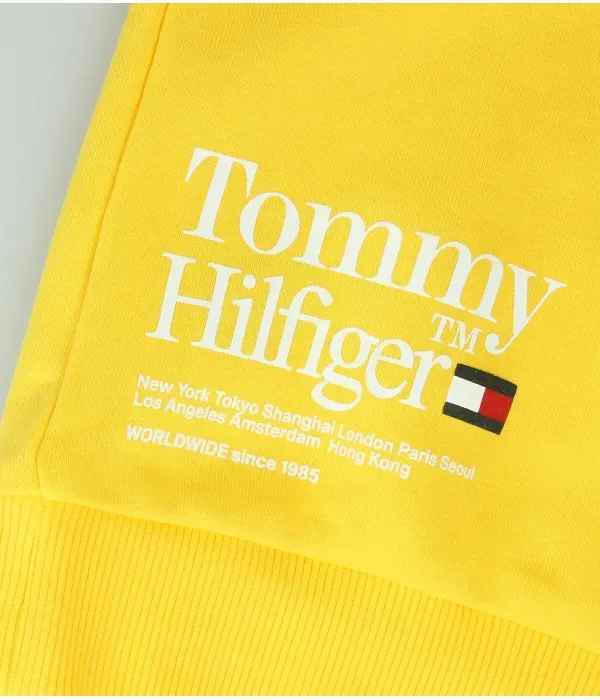 Толстовка regular fit Tommy Hilfiger, желтый — фото 4