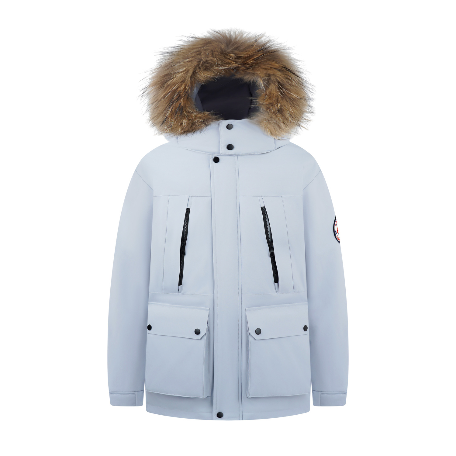 

Пуховик Unisex с флисовой подкладкой Parka Reebok, glacier синий