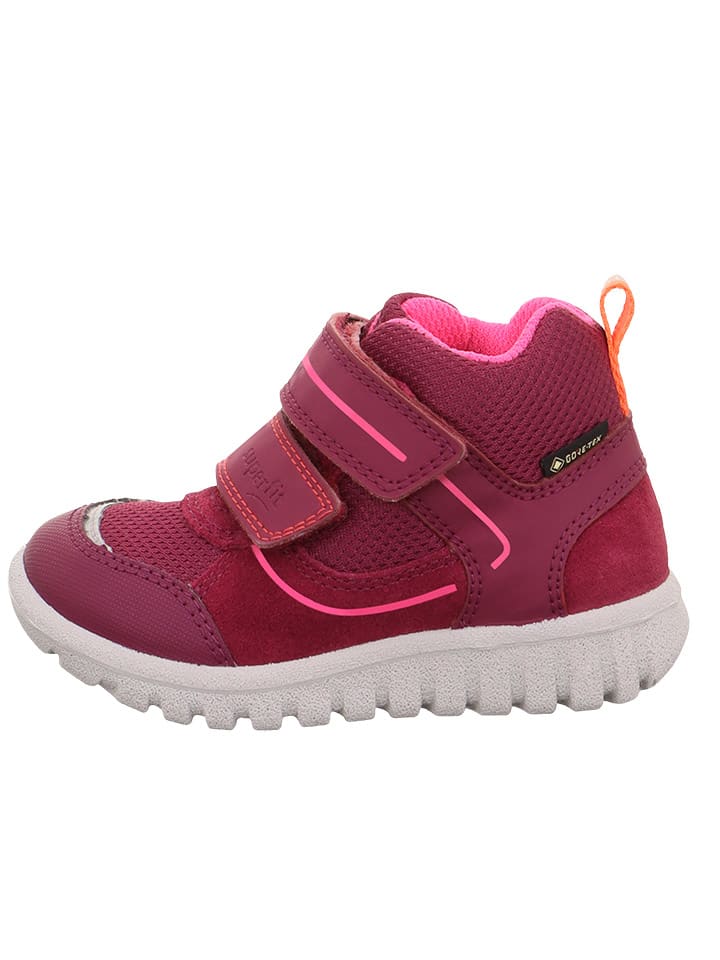 

Высокие кроссовки superfit Leder-Sneakers Sport 7, розовый