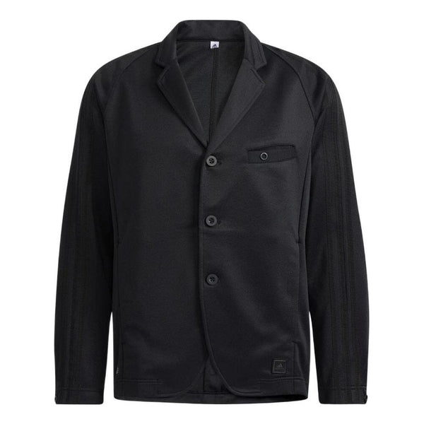 

Куртка men's solid color long sleeves jacket black Adidas, мультиколор