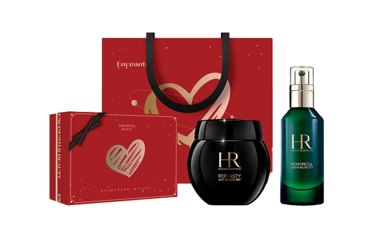 Набор для ухода за кожей Helena Rubinstein: сыворотка Green Ampoule Serums, 50 мл + крем Black Bandage, 50 мл