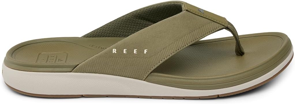 Мужские сандалии Reef Cushion Norte с мягкой подошвой, оливковый — фото 3
