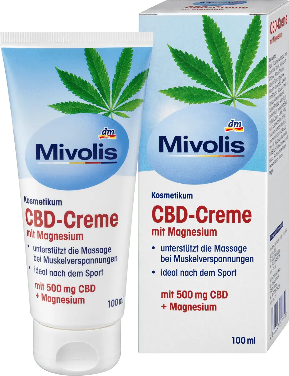 

CBD крем с магнием 100мл Mivolis