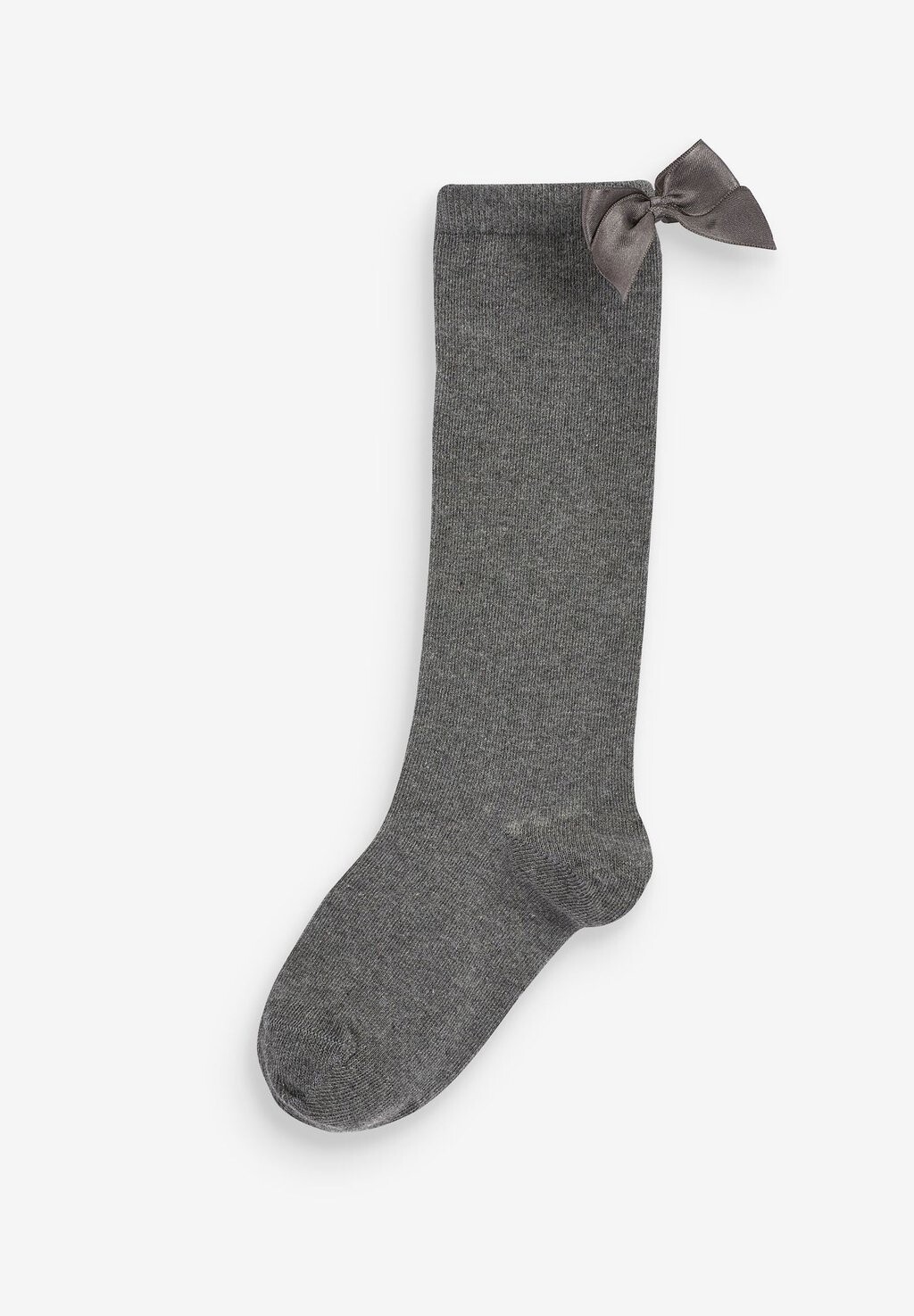 

Носки Cotton Rich Bow Knee High Socks 2 Pack Next, цвет grey
