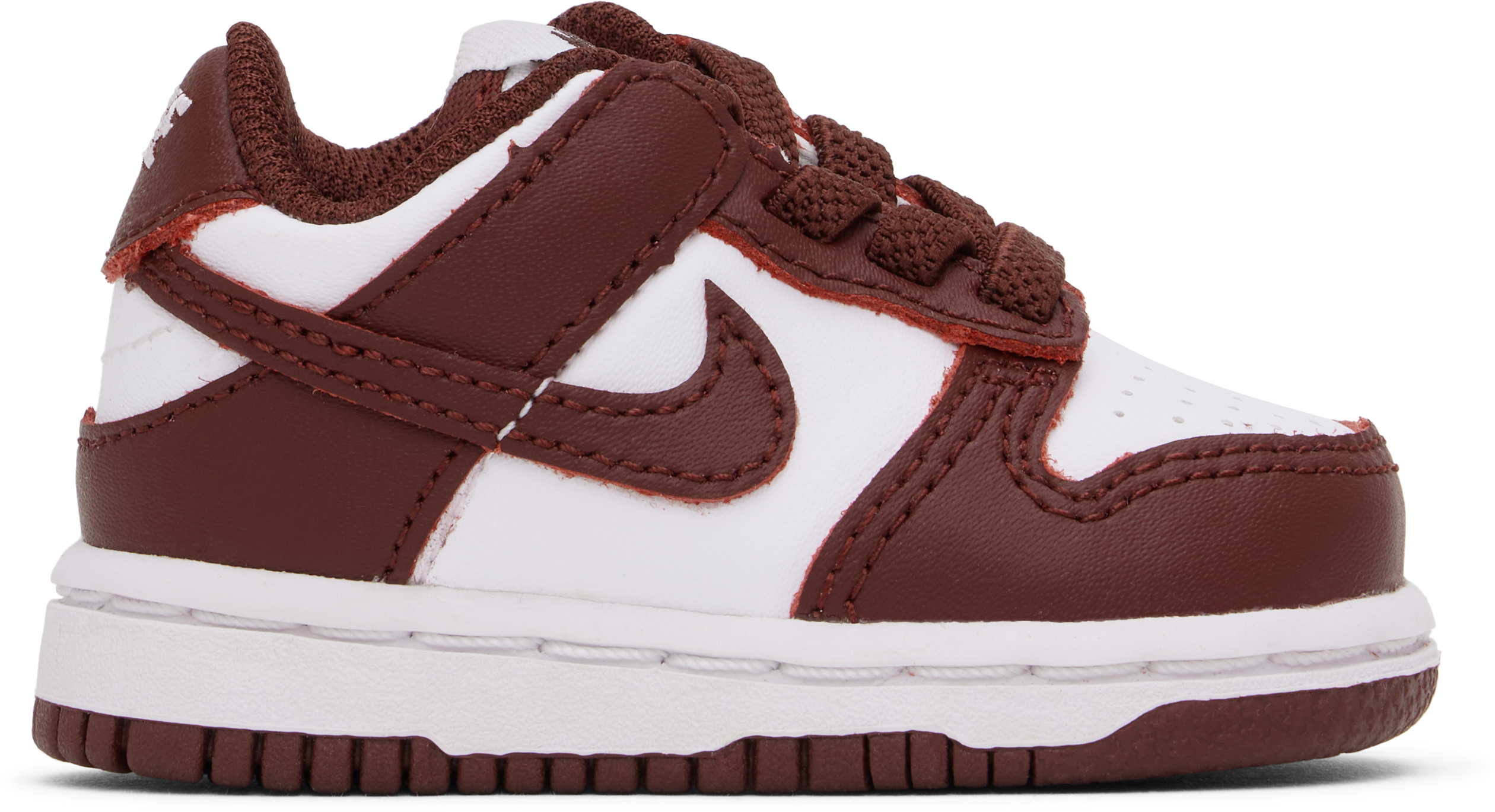 

Кроссовки Dunk Low Baby White & Burgundy Nike